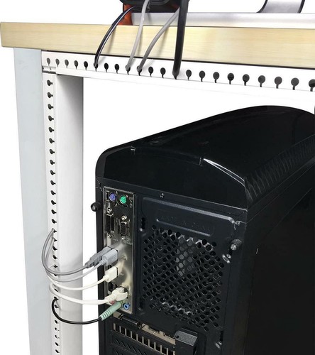 Cable Raceway Kit, Stageek Cable Management System Kit Open Slot Wiring Raceway - Picture 5 of 12