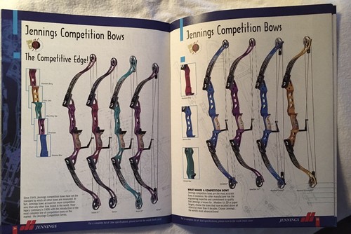1996 Jennings Archery Catalog excellent condition 55 Pages COMPOUND BOWS ARROWS - Picture 6 of 8