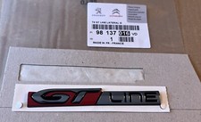 PEUGEOT GT line Badge/emblem. (98137016VD). (Y15c)