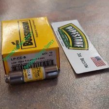 LPCC 9   BUSSMAN (Box 10)    CLASS CC  ATDR-9   CCMR-9  **Kentucky Stock**