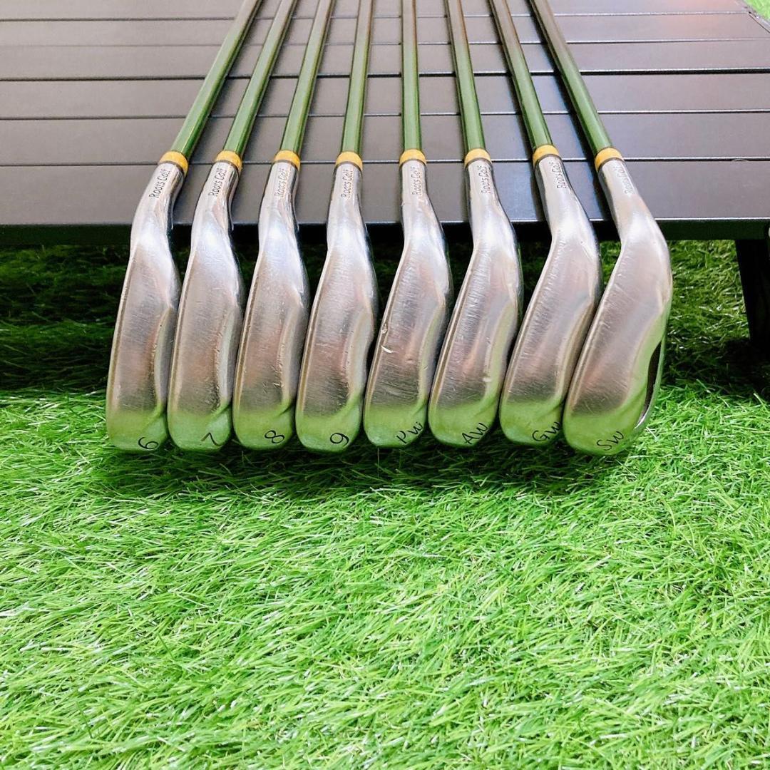 Roots Golf Karyou 8本セット Golf Iron Set Roots Golf Super AerMet Karyou (SR) 8pcs 6-S