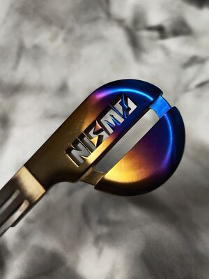 key様 CNC Machined Titanium Key for Skyline, 300ZX, Silvia, 180sx