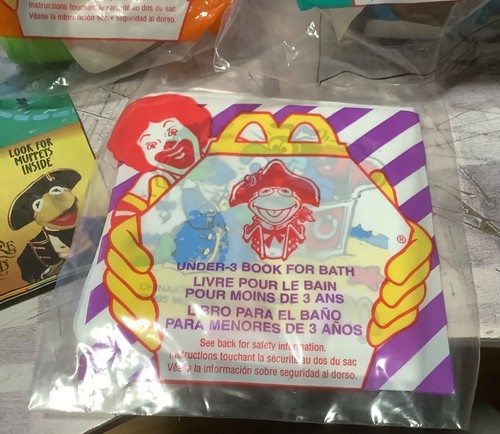 Set Happy Meal McDonald's '95/'96 Muppets Treasure Island #1 - #4 + extra! - Foto 6 di 19