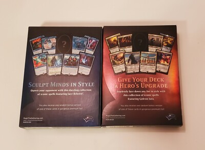 MTG Magic The Gathering Signature Spellbook JACE, GIDEON Empty