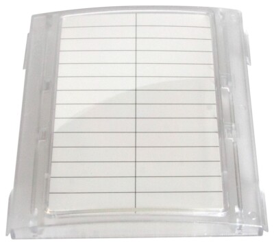 Remplacement Original vimar ELVOX Porte-Nom Avec Verre Plaque Série 3A0N - R337