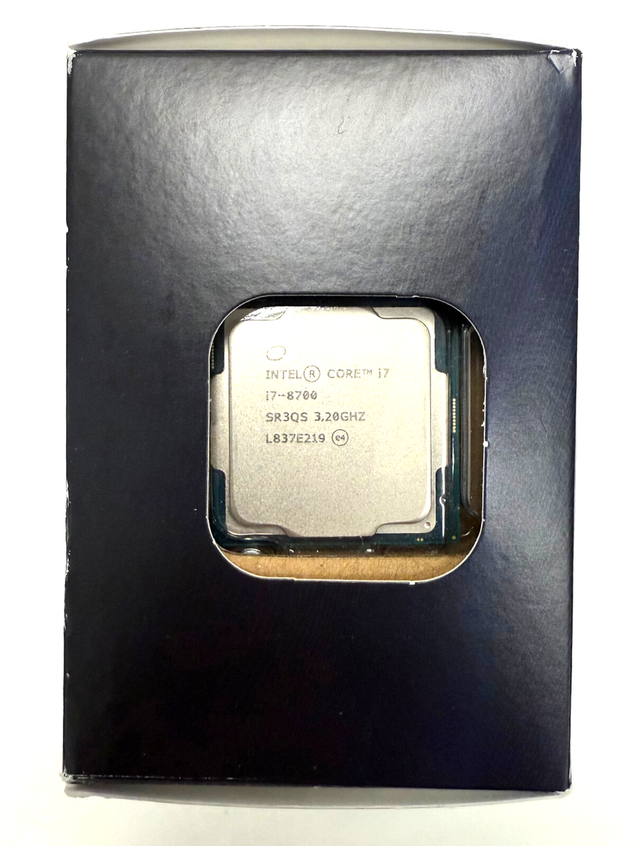 CPU i7 8700 Amazon.com: Intel Core i7-8700 6 Cores 3.2GHz 12MB 8 GT/s