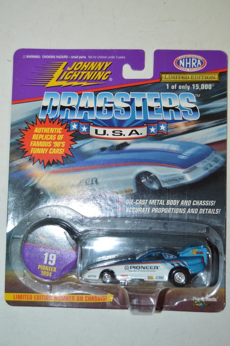 Johnny Lightning Dragsters USA Pioneer NHRA 1994 #19 Diecast 1:64