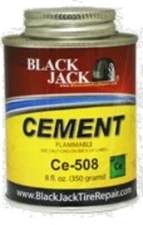 BLACK JACK CE-508 TIRE REPAIR CLEAR CEMENT 8OZ BJCE508