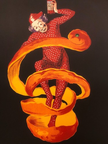 Leonetto Cappiello, c.a. 1970s - CAMPARI L'APERITIVO - Vintage affiche on linen - Picture 7 of 10