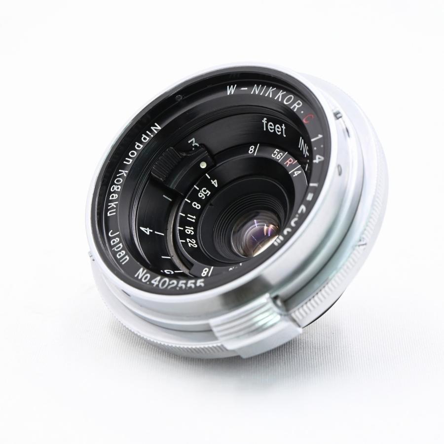 Nikon W-NIKKOR.C 25mm F4 2.5cm Silver S mount [Excellent+++ Nikon W-NIKKOR.C 25mm F4 2.5cm Silver S mount [Excellent+++