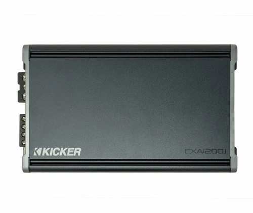 Kicker CXA12001, CX Series Mono Class D Car Sub Amplifier, 1200W (46CXA12001)