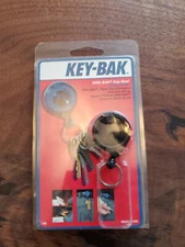 KEY-BAK MINI-BAK KEY REEL Retractable Reel with 36-Inch Nylon Cord, Steel Belt C