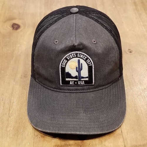 American Eagle Hat Cap Snapback Good Vibes Since 1977 AE USA Patch