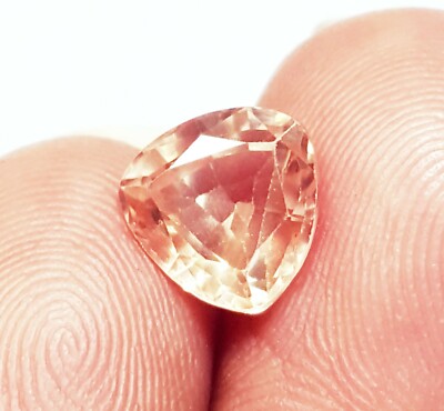 100% Natural Padparadscha Sapphire 2.05 Ct Certified Loose Gemstone ~ Free Gift