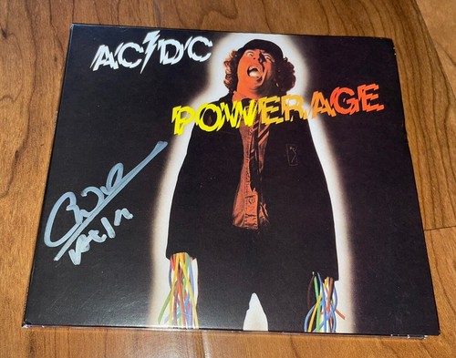 Cliff Williams Signed CD Powerage AC/DC With Proof | eBay