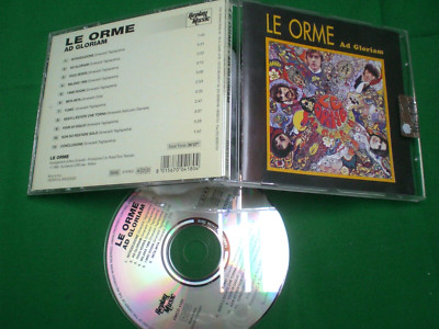 LE ORME AD GLORIAM Prog Beat CD Italy Neuwertig