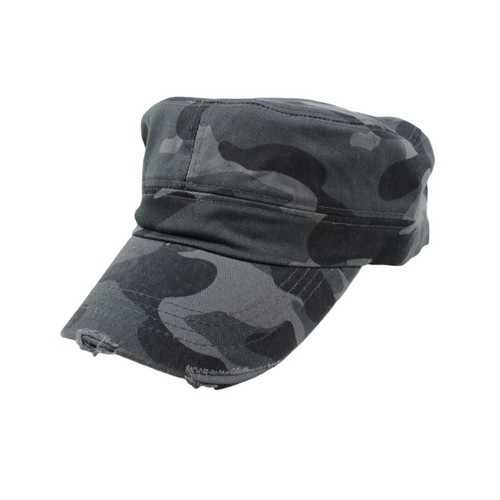 Fidel Cap Cadet Military Style Hat Army Hunting Camouflage Cap Castro 1sz Fit - Picture 3 of 9