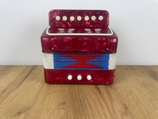 Children's vintage USSR musical instrument accordion,Children's accordion