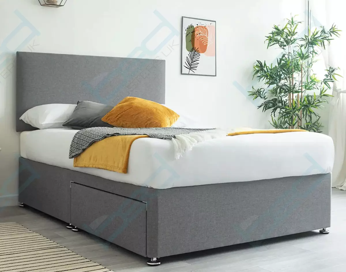 Divan Bed Memory Foam Mattress Headboard 3FT 4FT6 Double 5FT King Size