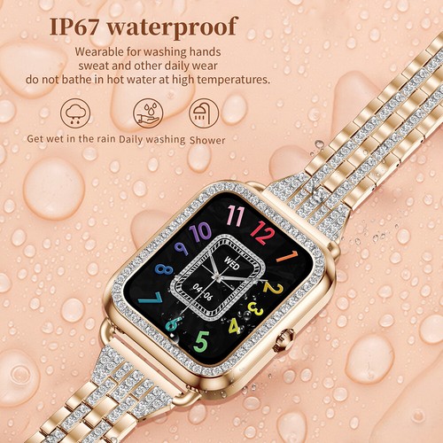 Sport Smart Watch Women Bluetooth Call Fitness Tracker Lady Bracelet Smartwatch - Picture 10 of 22