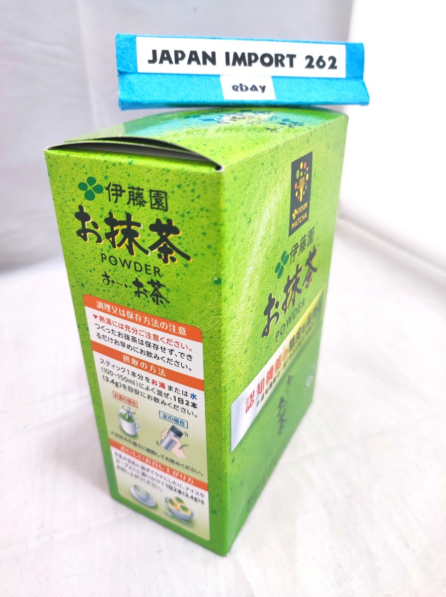 yotakochan　No.15 =30生地到着OK ITO EN Oi-ocha O Matcha Powder Sticks Instant Japanese Tea 32