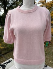 AQUA Bloomingdale s 100% Cashmere   Top Size ...