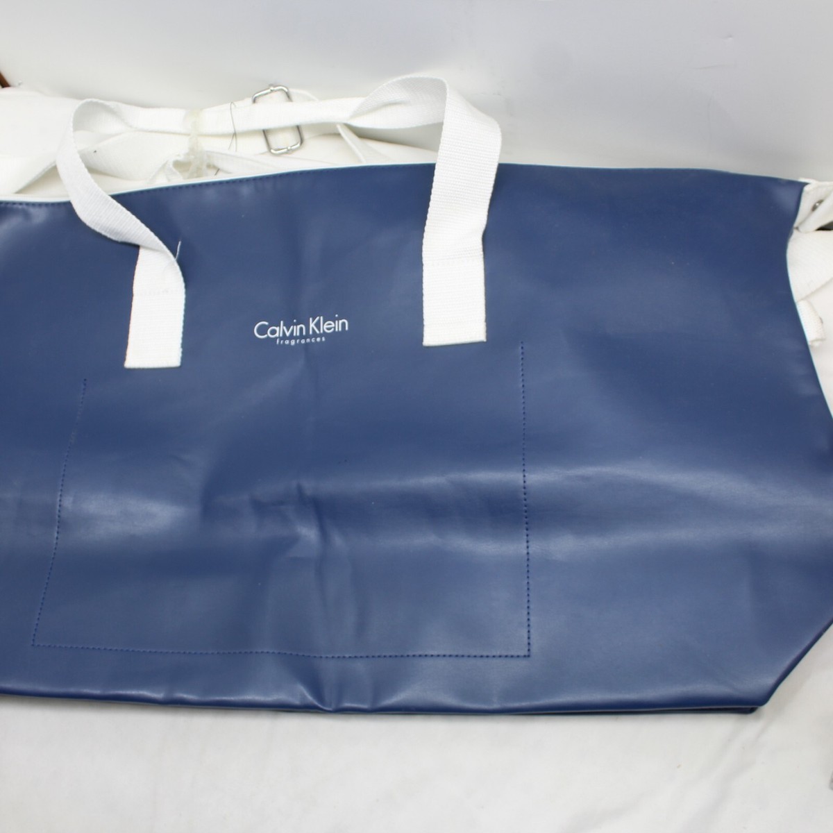 専用ページ2 Blue Tote LARGE Calvin Klein Fragrances Blue Bag 26