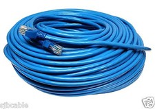 Lot of 20 x CAT5 200FT 60M Cat5e Patch LAN Network Router Wire Cable Cord Blue