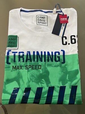  Camp David Hr. T-Shirt  Neu mit Etikett Gr XL