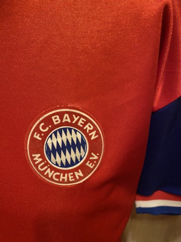 FC Bayern München Original Adidas Heim Trikot 1993/94 "OPEL" + Nr.5 Gr.S- M - Bild 12 von 13
