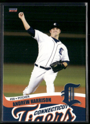Andrew Harrison 2013 Connecticut Tigers Team Set