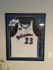Upper Dec Michael Jordan Wizards 30,000 Pts Jersey Pen Cam Authentication 87/123