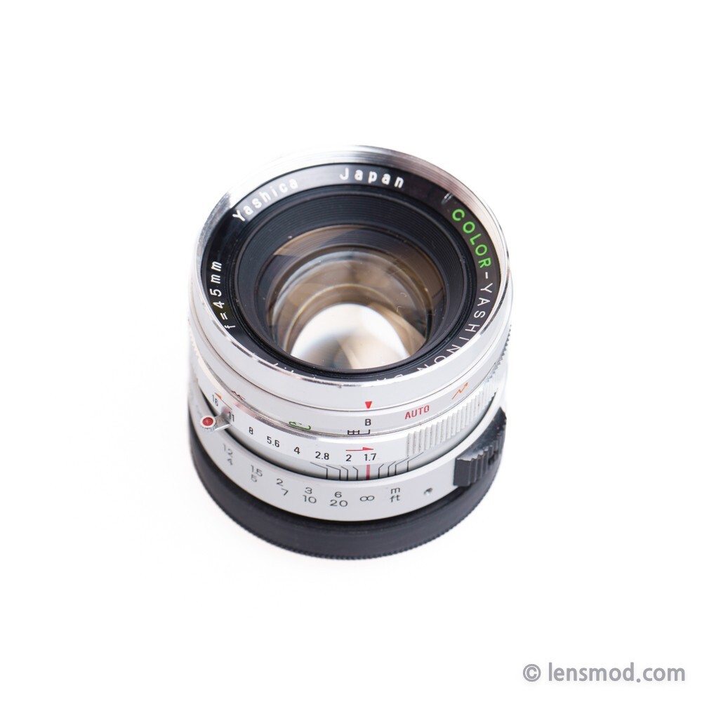 Yashica Electro 35 GSN Yashinon 45mm F1.7 Mod. Lens for Sony