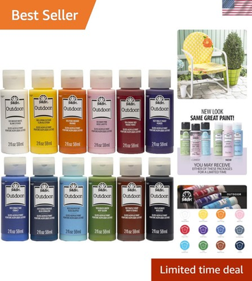 #ad Outdoor Gloss Acrylic Craft Paint Set Designed for Beginners and Artists Non... $77.53