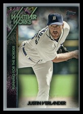 2015 Topps Update #WW-12 Justin Verlander Whatever Works