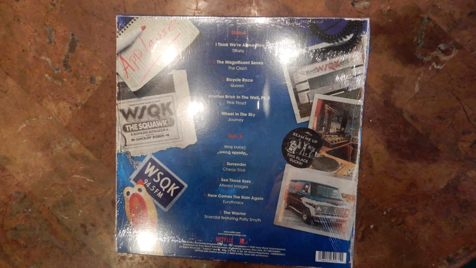 Stranger Things WSQK Collection Limited Edition Exclusive Vinyl LP - Image 2 of 2
