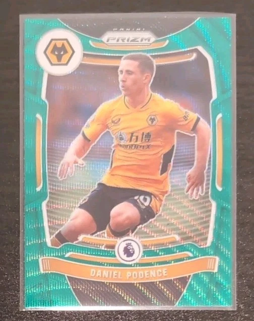 Daniel Podence #60 2021-22 Prizm Premier League Green Wave Prizm Parallel - Image 3 of 3