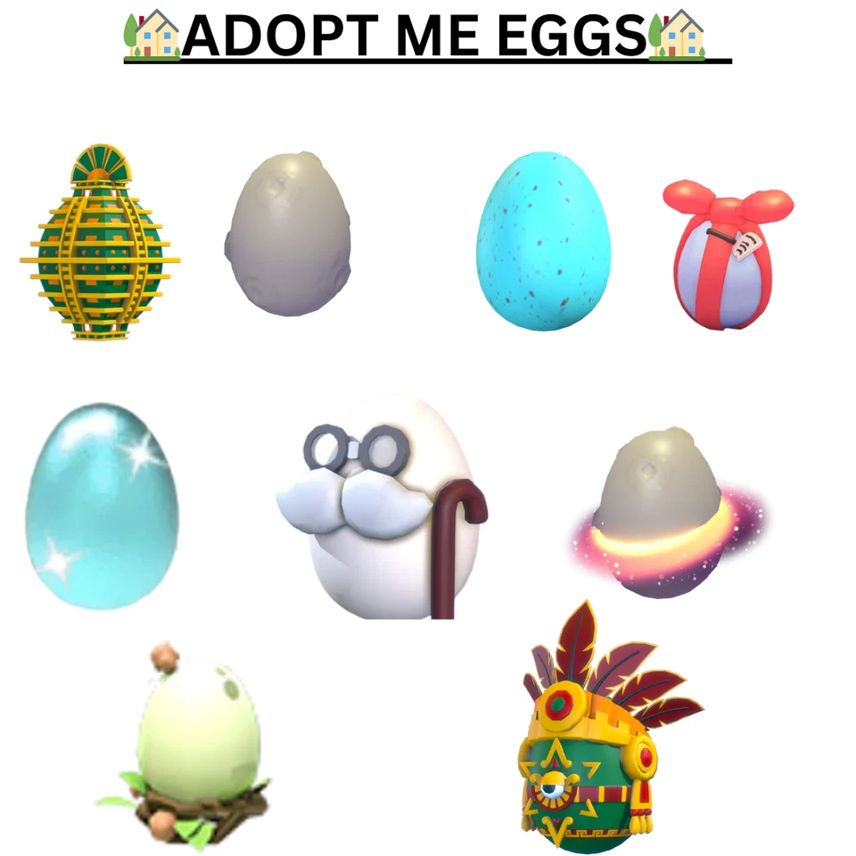🏡Roblox Adopt Me Eggs🏡🥚