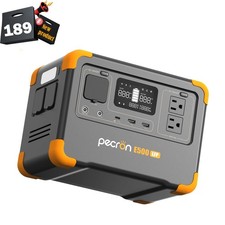PECRON Portable Power Station E500LFP 576Wh 6...