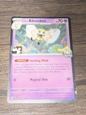 Lillie's Ribombee Cosmos Holo 067/159 Prize Pack Series 8