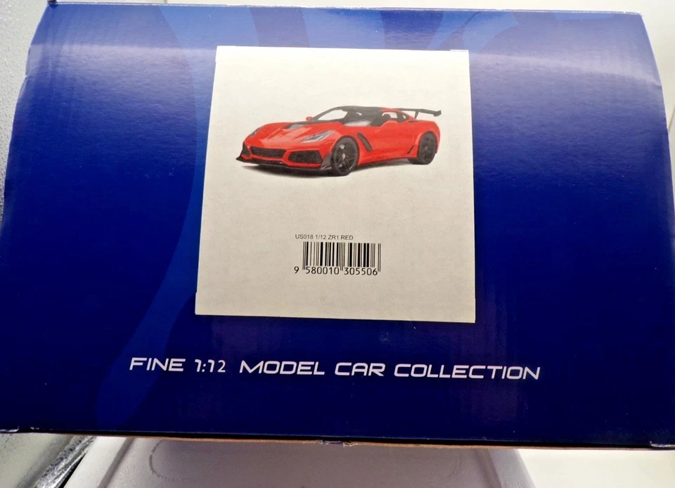 GT Spirit CORVETTE ZR1 Rojo - Gran Escala 1:12 - ¡NUEVO EN CAJA! Foto 3 de 3