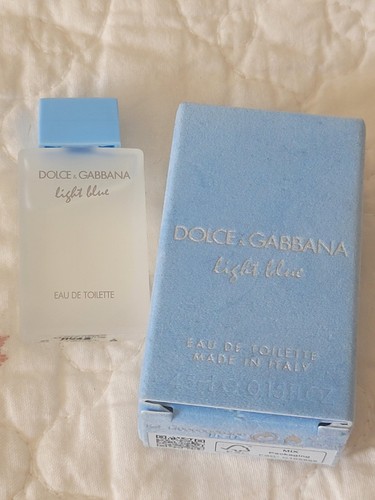Dolce & Gabbana Light Blue Women Perfume Edt Mini Splash 4.5 ml With Box