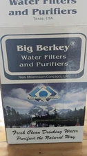 Big Berkey Water Filter Purifier 2.25 Gallon Stainless Steel w/ 2 BB9-2 Filters