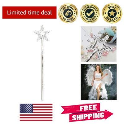 #ad Glittering 13 Inch Angel Wand A Perfect Touch for Any Little Princess#x27;s Dreams $7.99