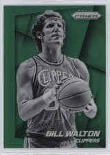 2014-15 Panini Prizm Green Prizm Bill Walton #205 HOF 1e2l