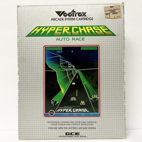 Hyperchase Auto Race (Vectrex) Complete in Box w/ Overlay Tray Manual TESTED