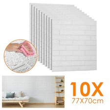 10-50x 3D Tapete Wohnzimmer 77x70cm Stein Zie...