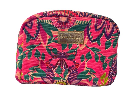 Lilly Pulitzer Cosmetic Pouch Resort White She's Too Fly GWP Makeup Bag 9"x6" - Picture 1 of 5