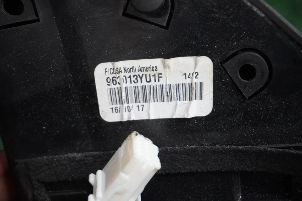 Espejo retrovisor derecho Nissan Sentra 2016 2017 2018 lado del pasajero OEM 963013YU1F Foto 4 de 4