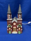 Dept 56 Heritage Dickens Village Brick Abbey #6549-8 1987 With Original Box